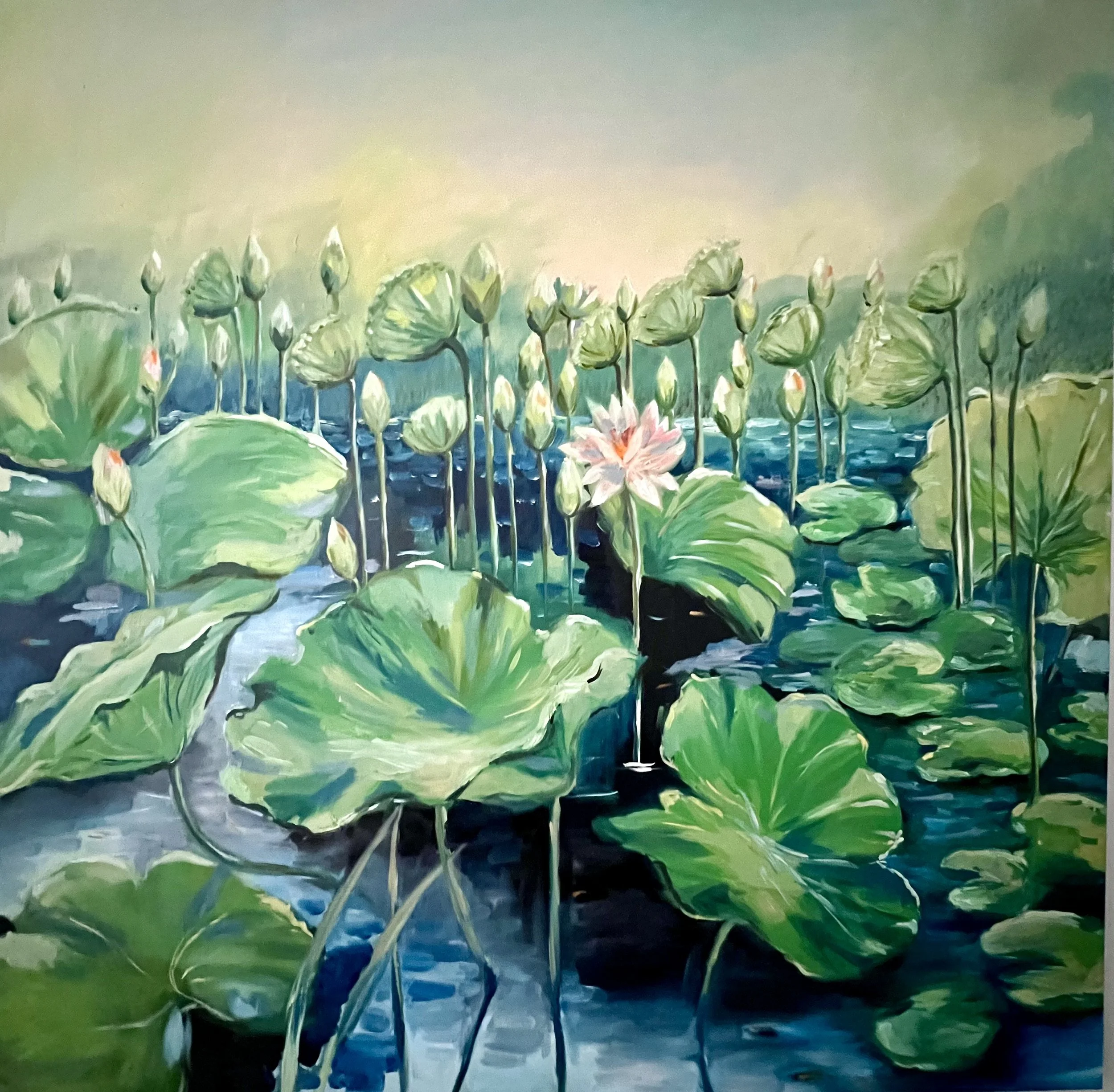 Melbourne Botanical Gardens, Central Lake