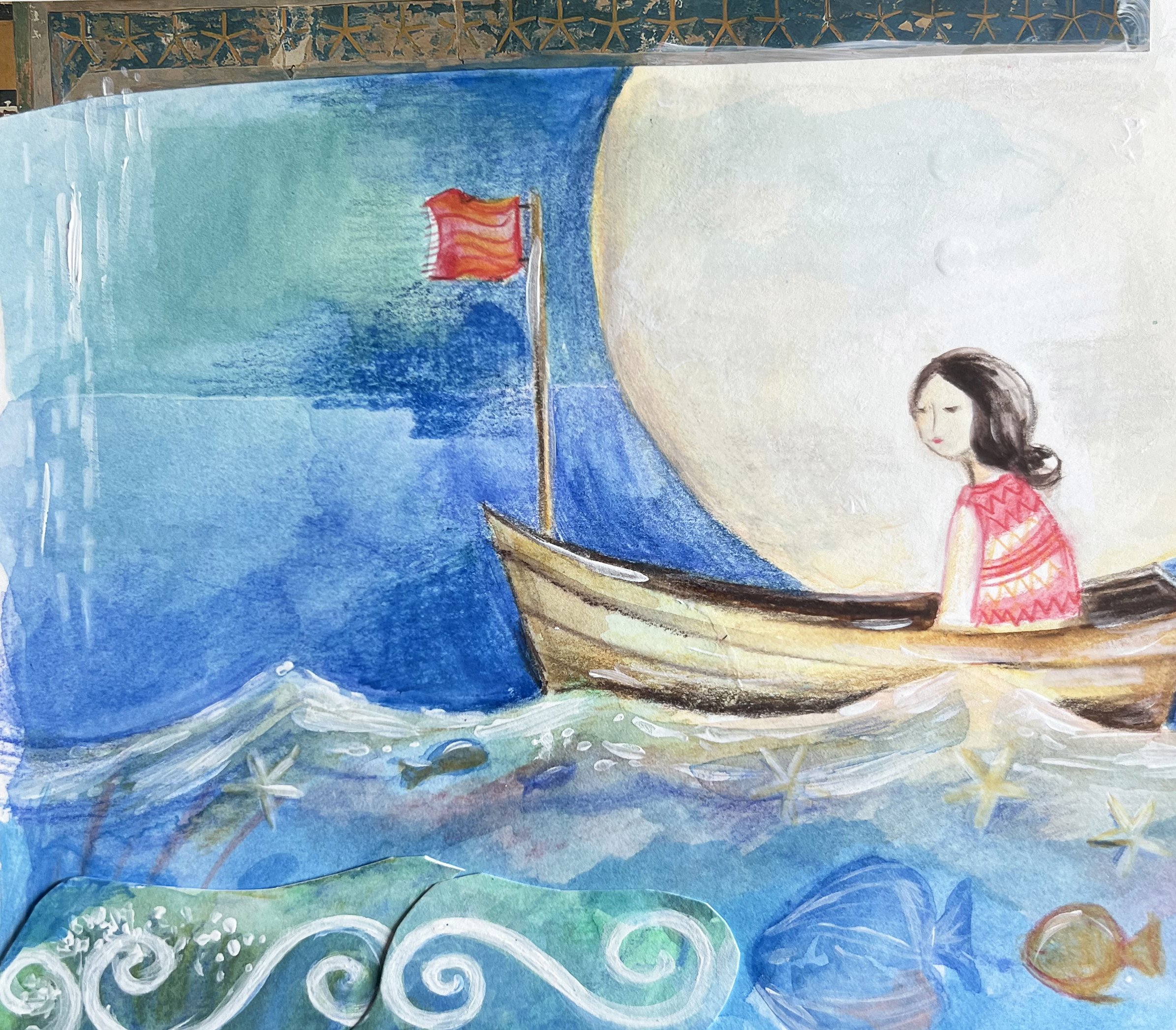 Sailing away