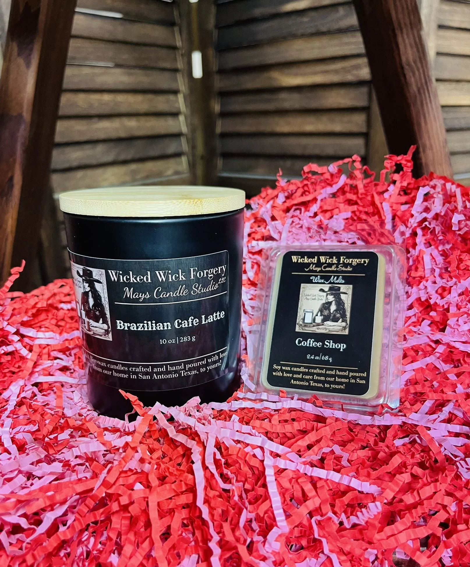 Gift Set: Brazilian Cafe Latte and Coffee House Wax Melts