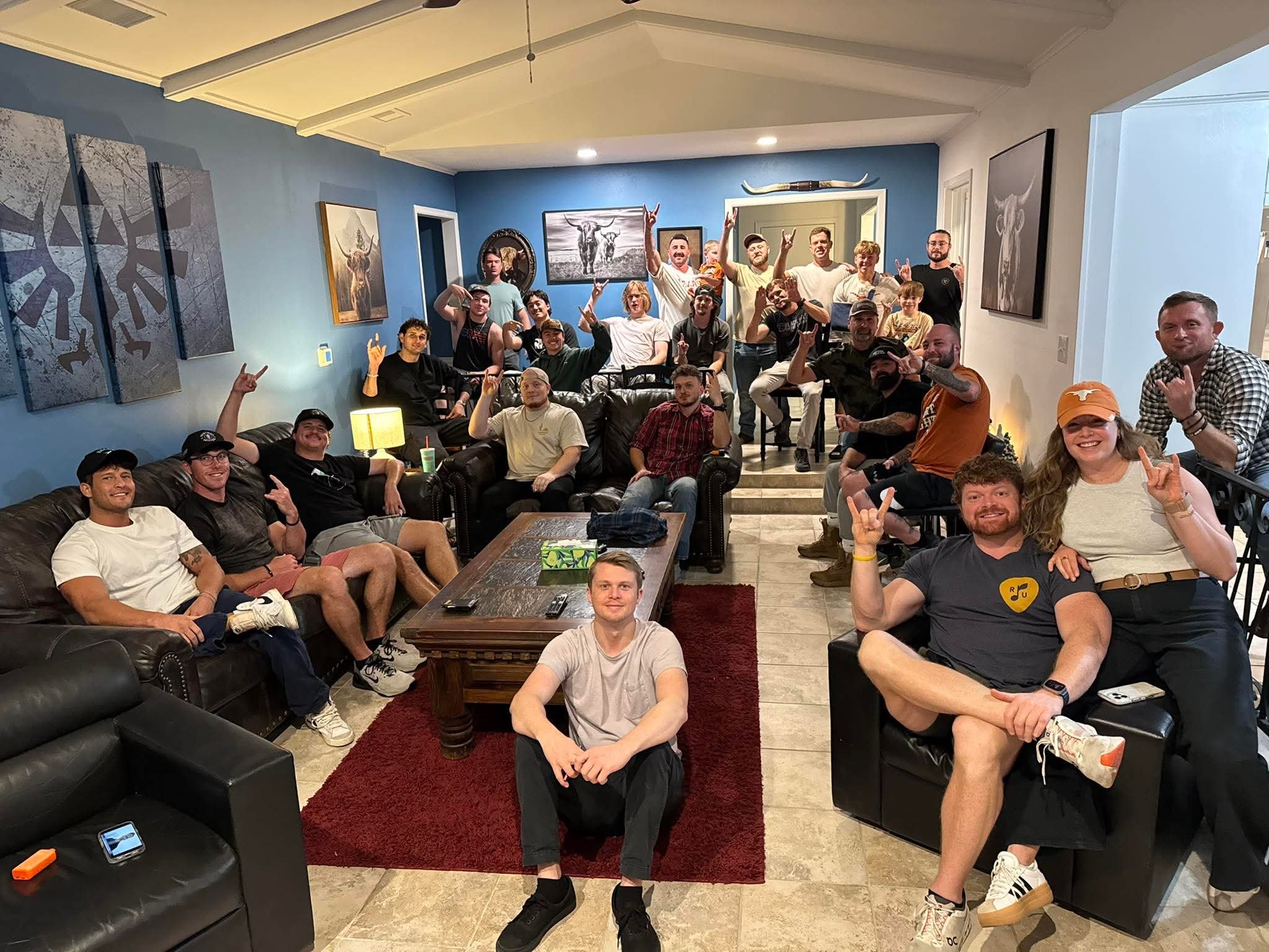 Football watch party