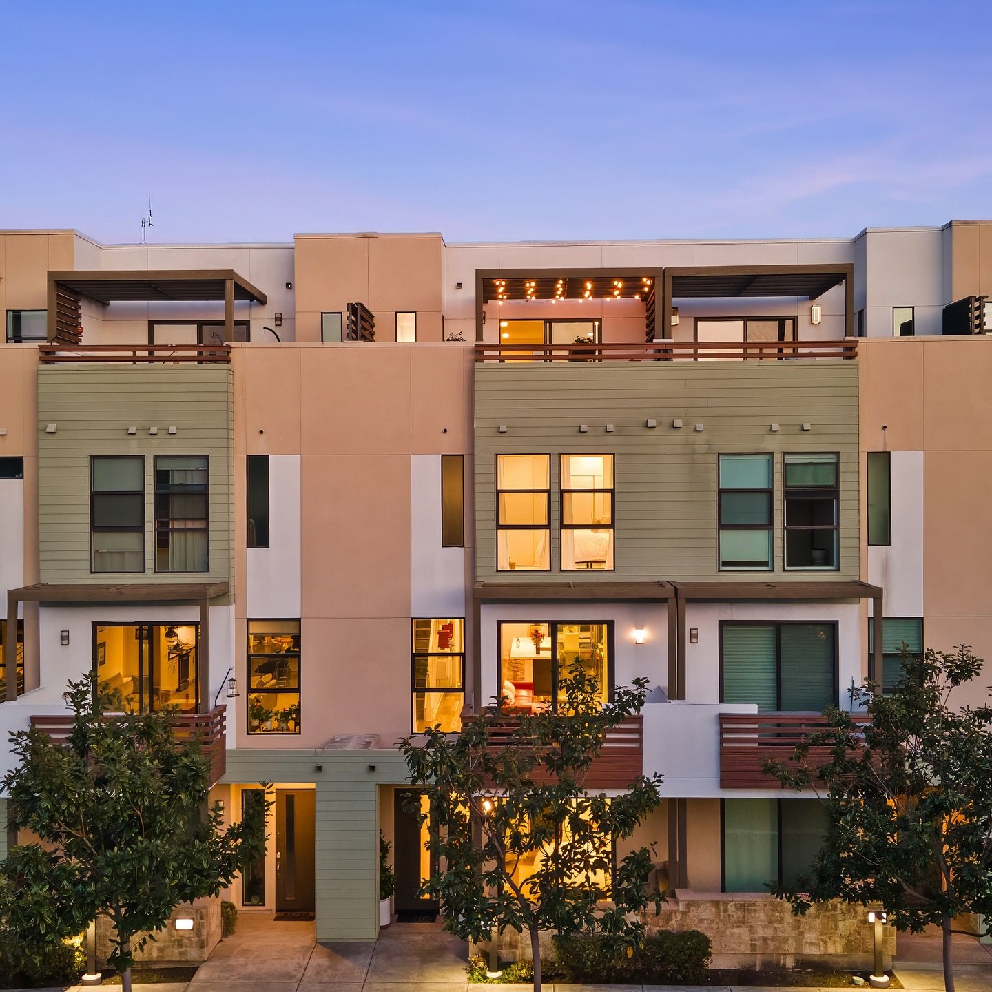 Twilight magic captured! From golden hour to glowing skies&hellip;This home truly shines day to night!