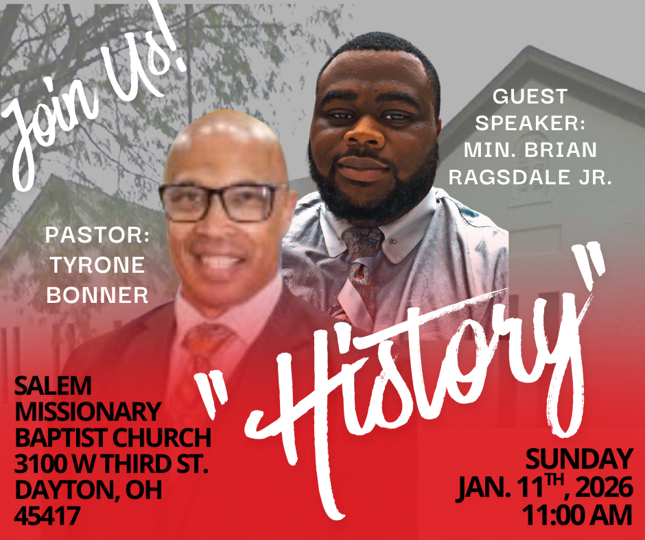 A Powerful Sunday Ahead: “History” at Salem Missionary Baptist Church