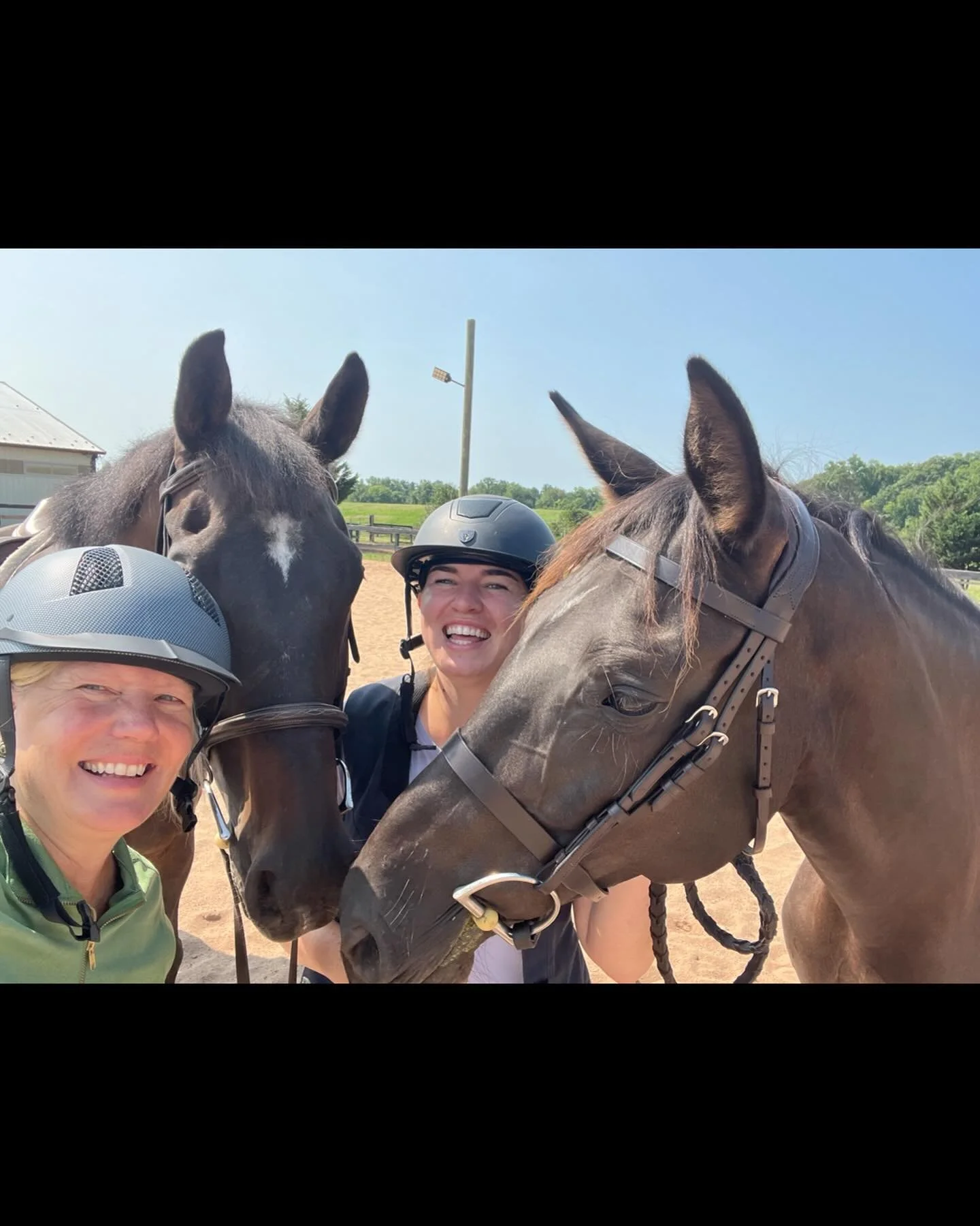 Mother-daughter saddle club 👯&zwj;♀️