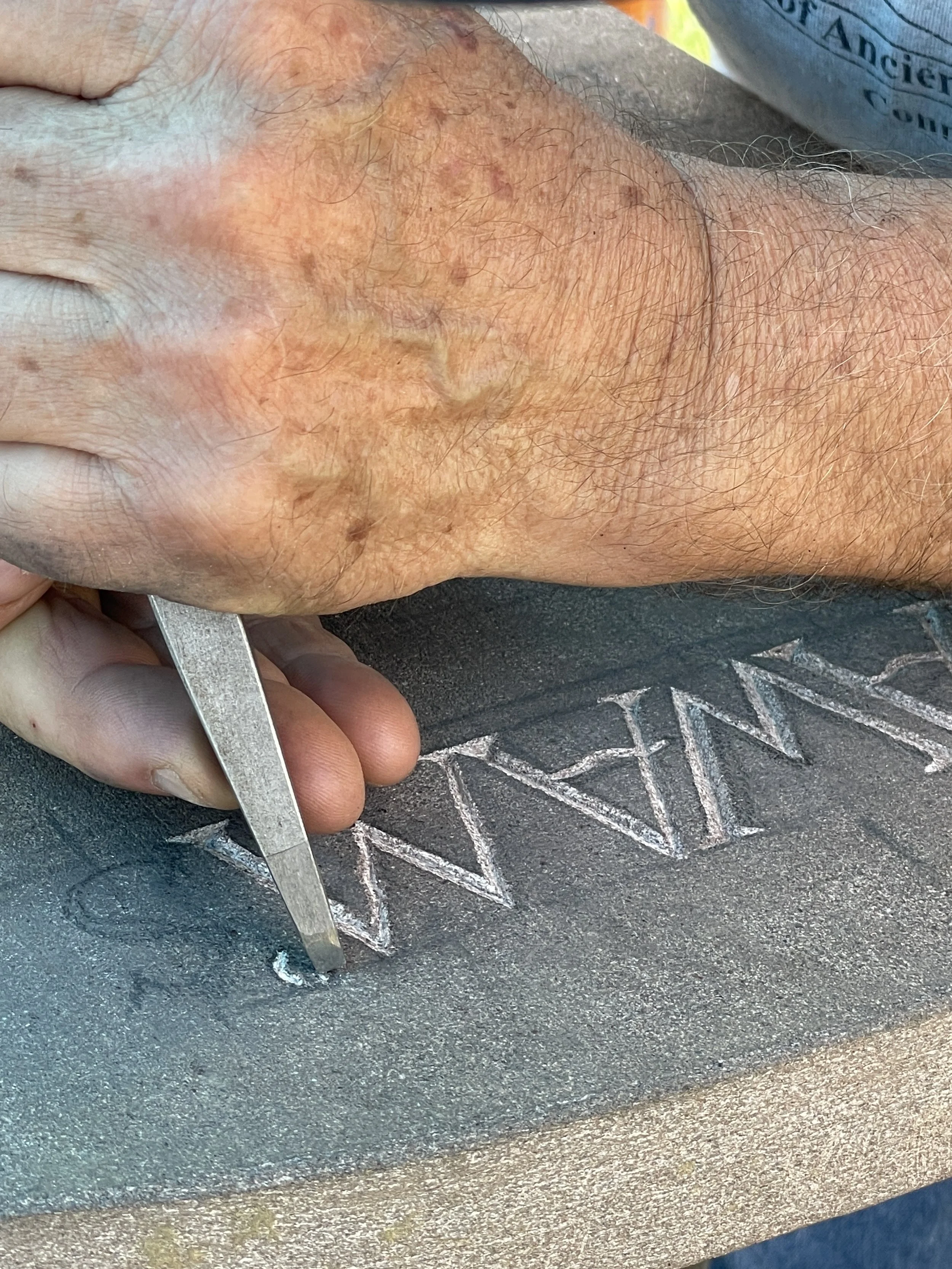 Autumn Open House - graveStone Carving Demonstration