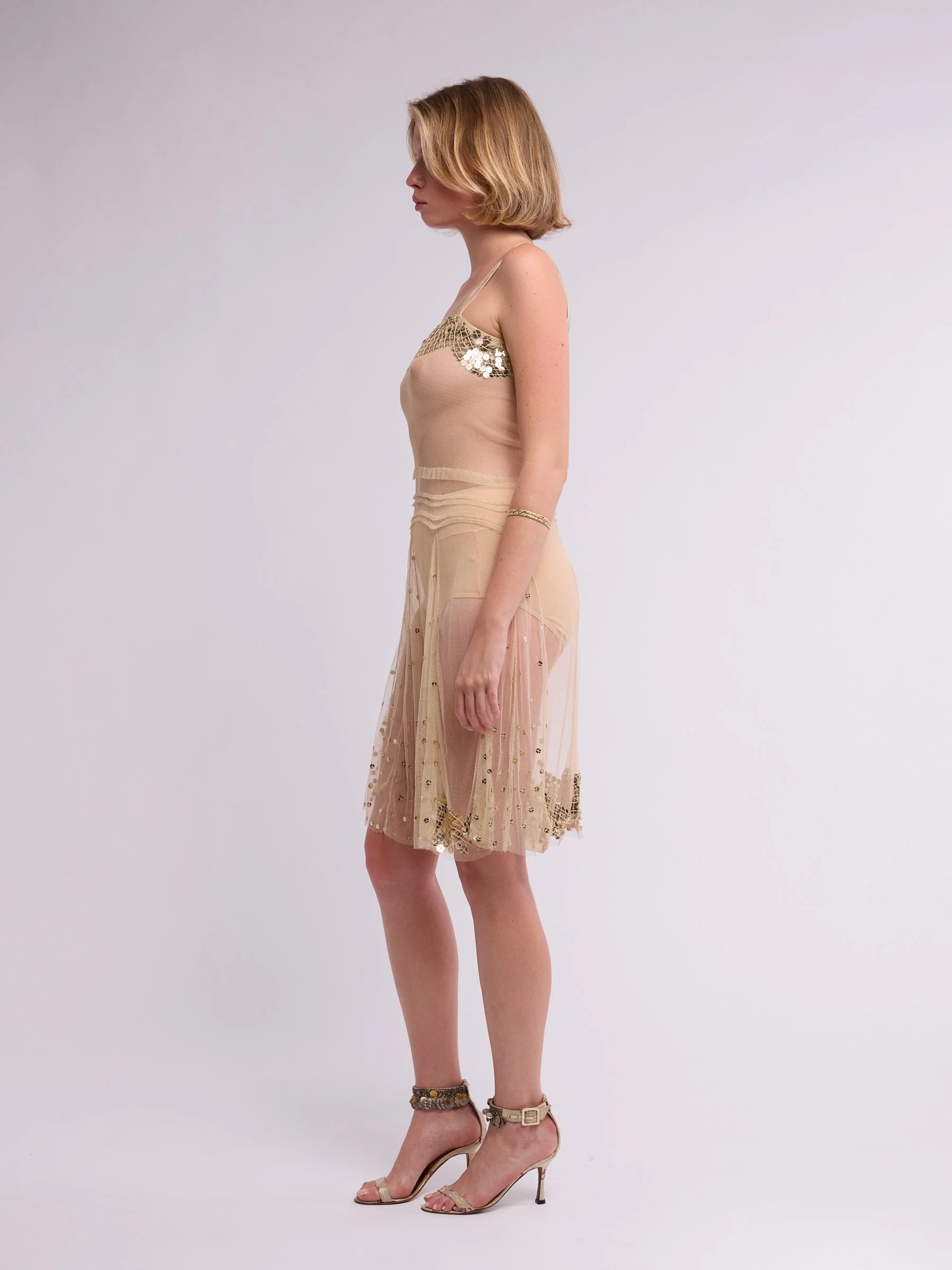 Anna Molinari 2000s Sheer Sequin Mesh Dress 263.jpg