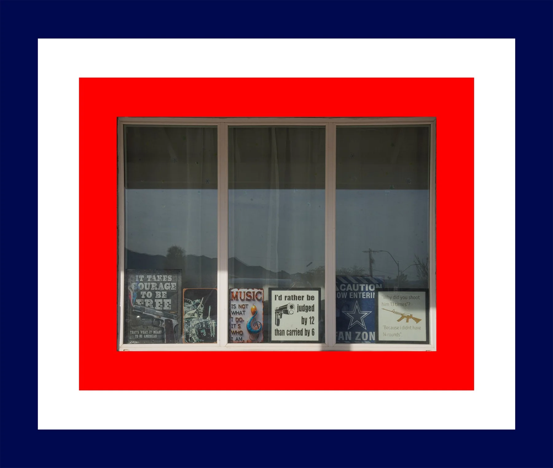 Red White and Blue - One