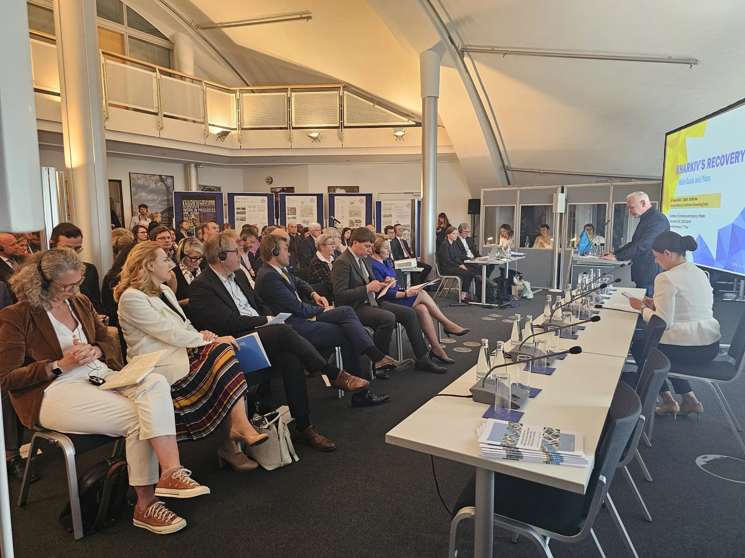 UNECE and partners renew commitment to Kharkiv reconstruction at Ukraine Recovery Conference, calling for greater support