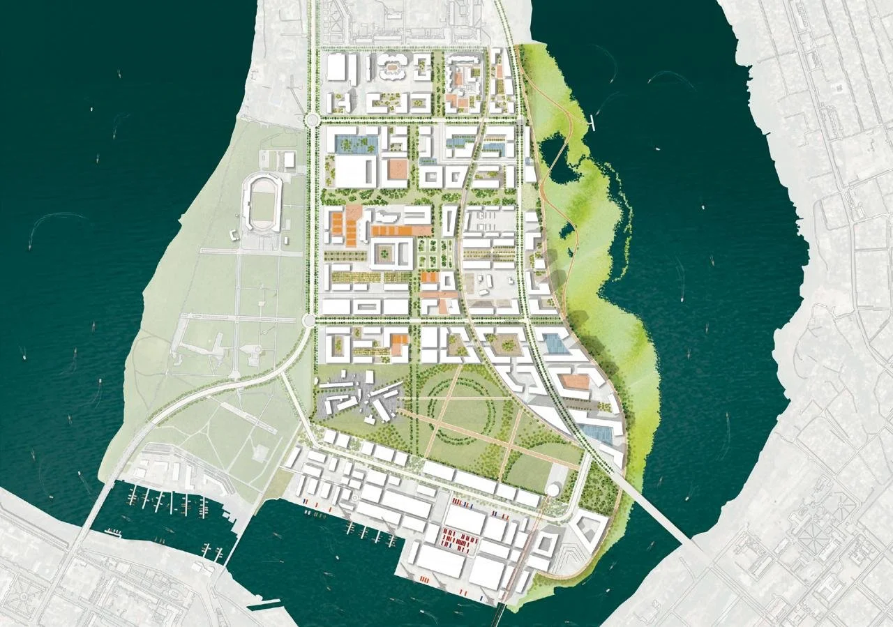 Masterplan Series: Urban Rivers Lead Mykolaiv's Green Recovery
