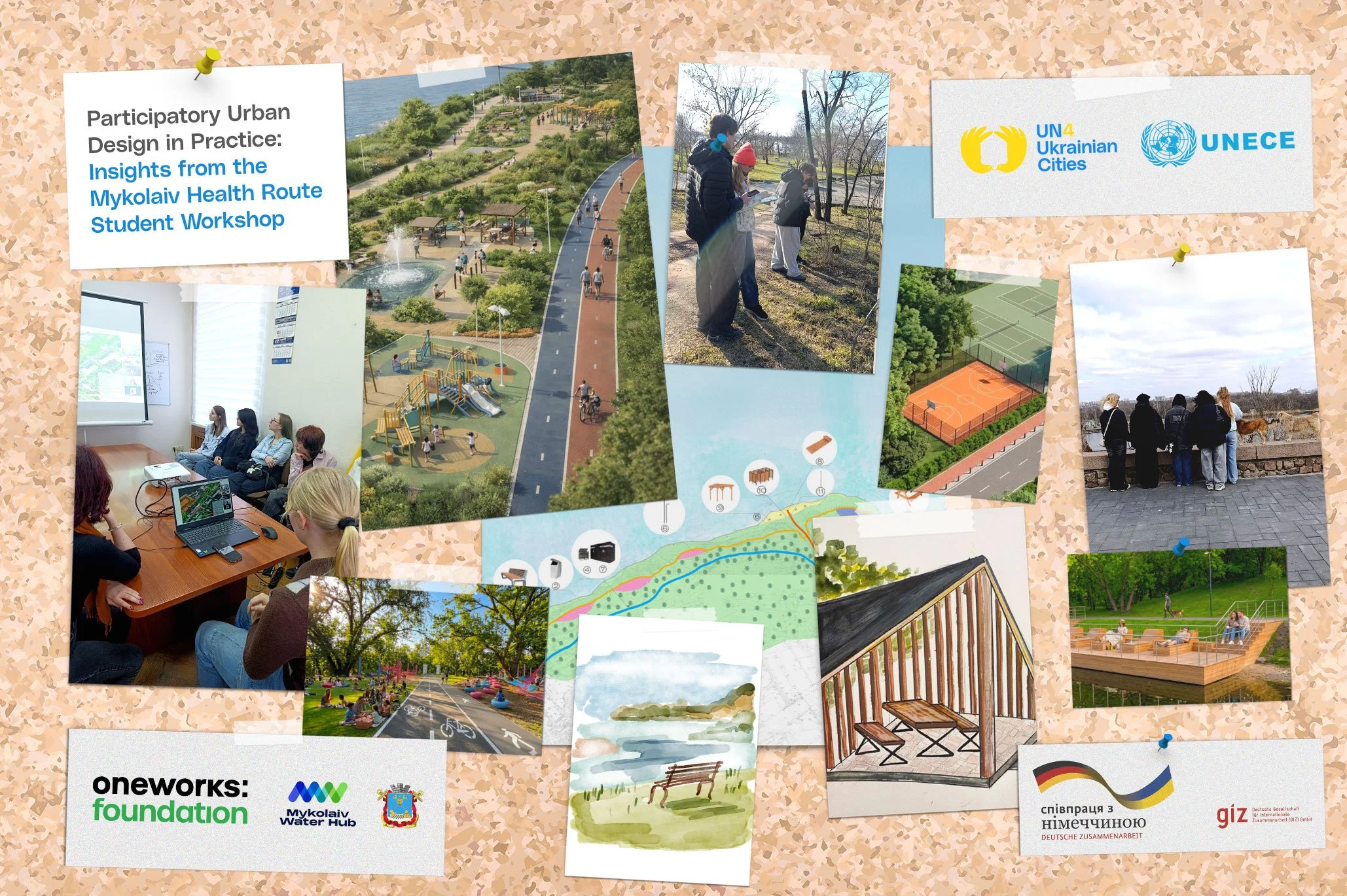 Participatory Urban Design in Practice: Insights from the Mykolaiv Health Route Student Workshop