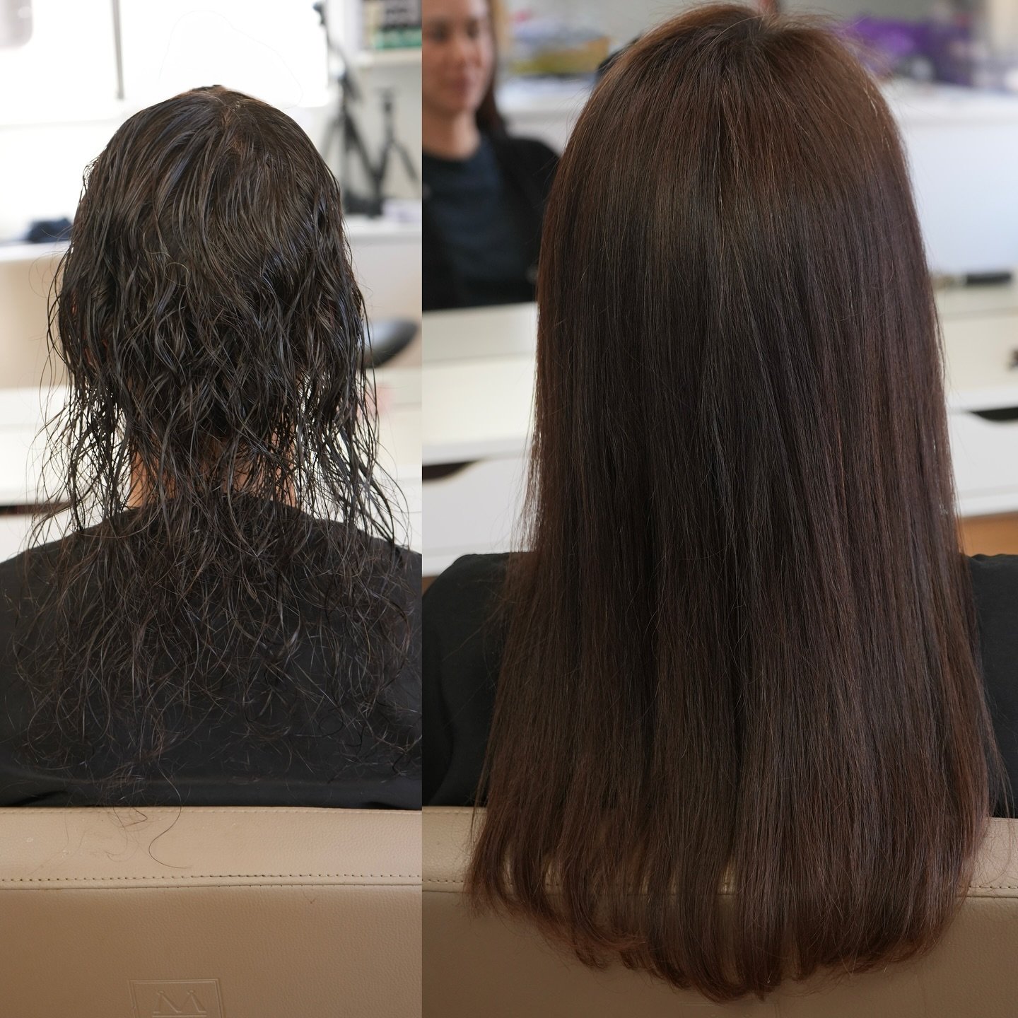 One row. That&rsquo;s it.

For ultra fine thin hair, sometimes less really is more. We installed a custom hidden bead weft. 

lightweight, discreet, and perfectly blended to add seamless fullness without overwhelming her natural hair.

It&rsquo;s all
