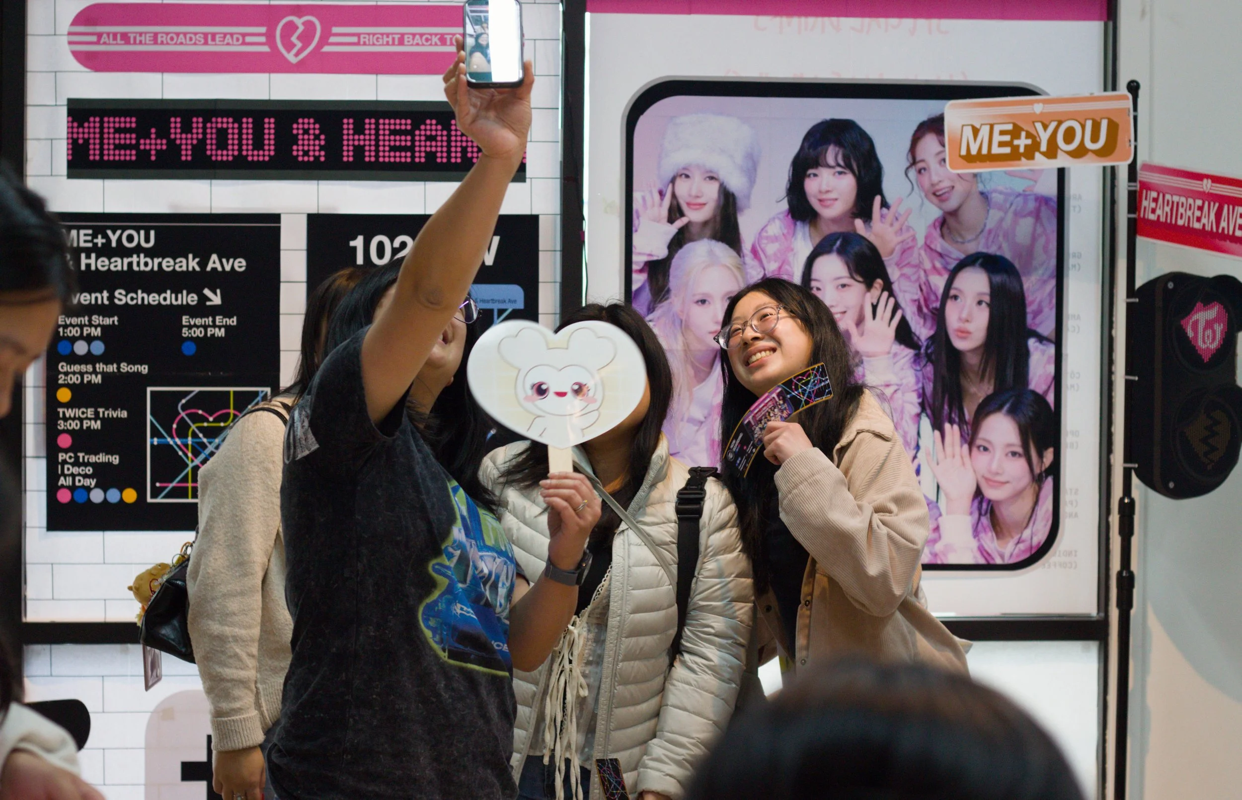 PCD at ME+YOU & Heartbreak Ave (TWICE West Coast Tour Post-Concert Cupsleeve Event) • NCM Café • San José, CA • February 2026
Photo Credit: https://instagram.com/momo.does.kpop
