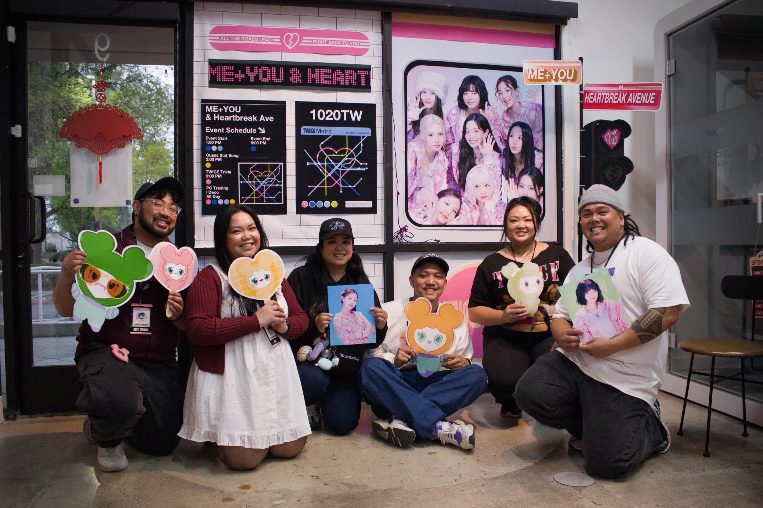 PCD at ME+YOU & Heartbreak Ave (TWICE West Coast Tour Post-Concert Cupsleeve Event) • NCM Café • San José, CA • February 2026
Photo Credit: https://instagram.com/momo.does.kpop