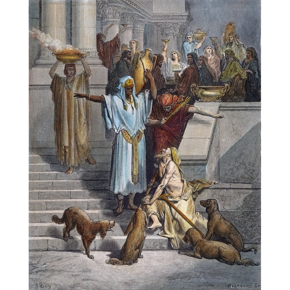 "Thinking he has everything, the rich man fails to see that he has nothing that matters" Trinity 1 2023