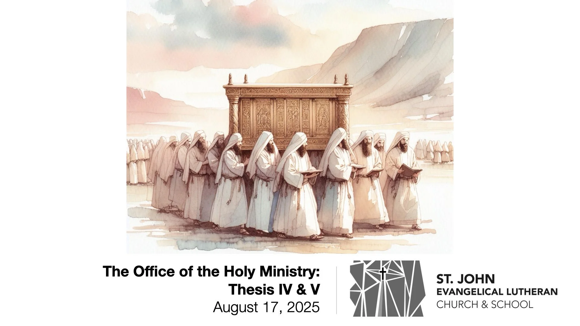 The Office of the Holy Ministry: Thesis IV & V