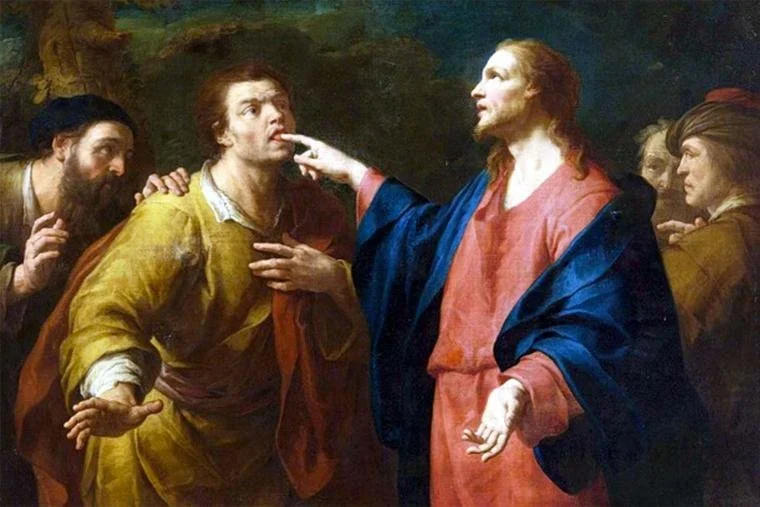 His Word went out and the people “were astonished beyond measure, saying, ‘He has done all things well.’” Trinity 12 2025