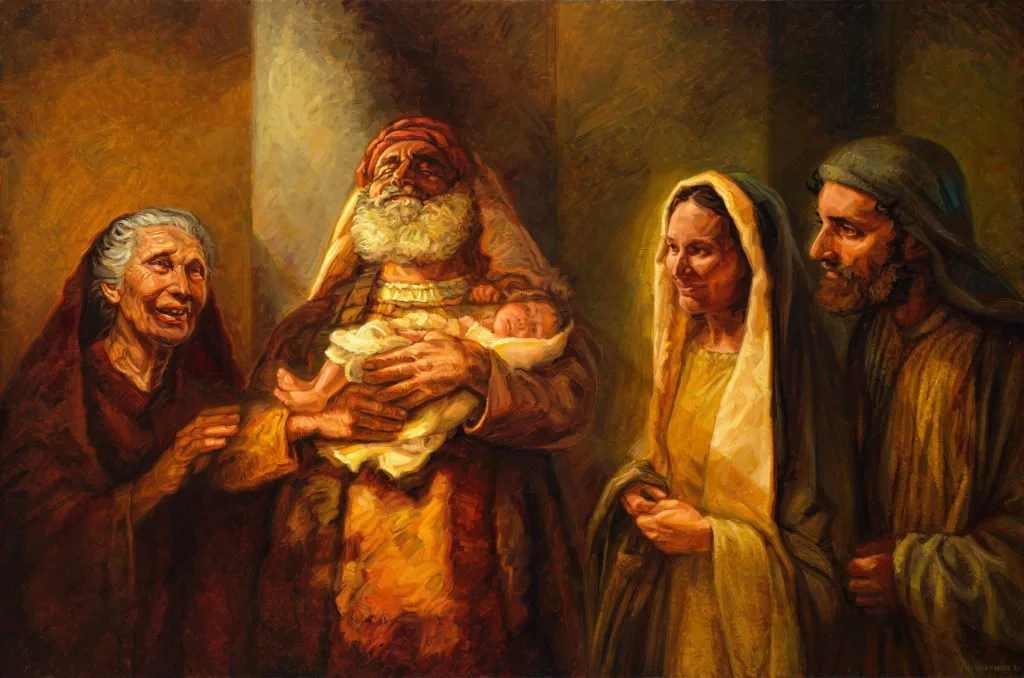“The Lord meets you the same way He met Simeon” Christmas 1 2025