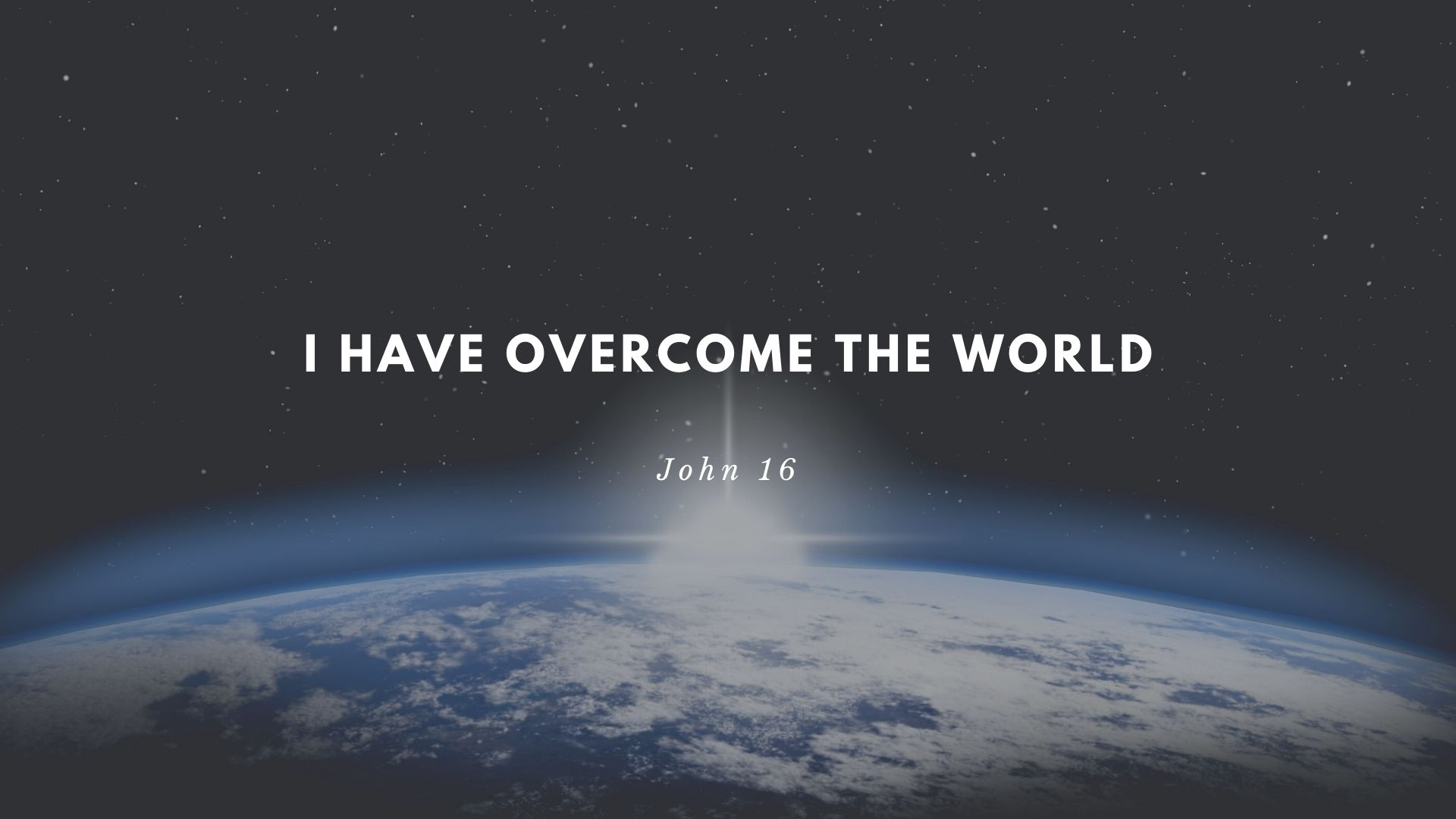 "Be of good cheer, I have overcome the world!” Friday of Exaudi (observed) 2026