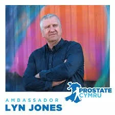 Prostate Cymru charity dinner with Lyn Jones