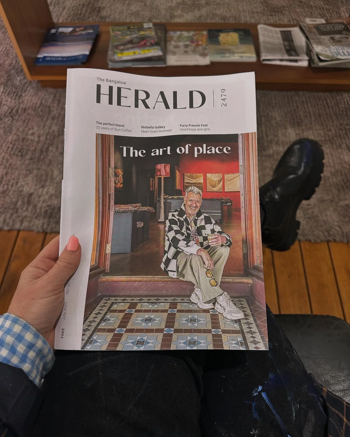 Proud to be represented by the man himself&hellip;. @ninbella 👏🏻