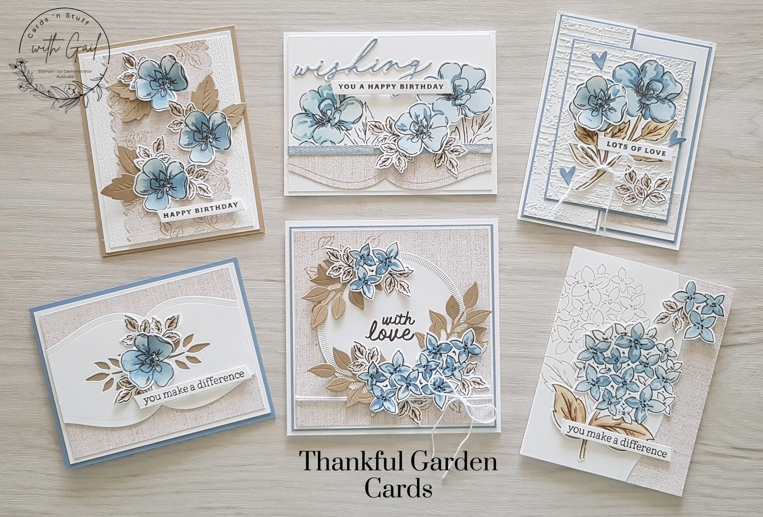Lovely Garden DSP Cards Tutorial — Cards 'n Stuff with Gail