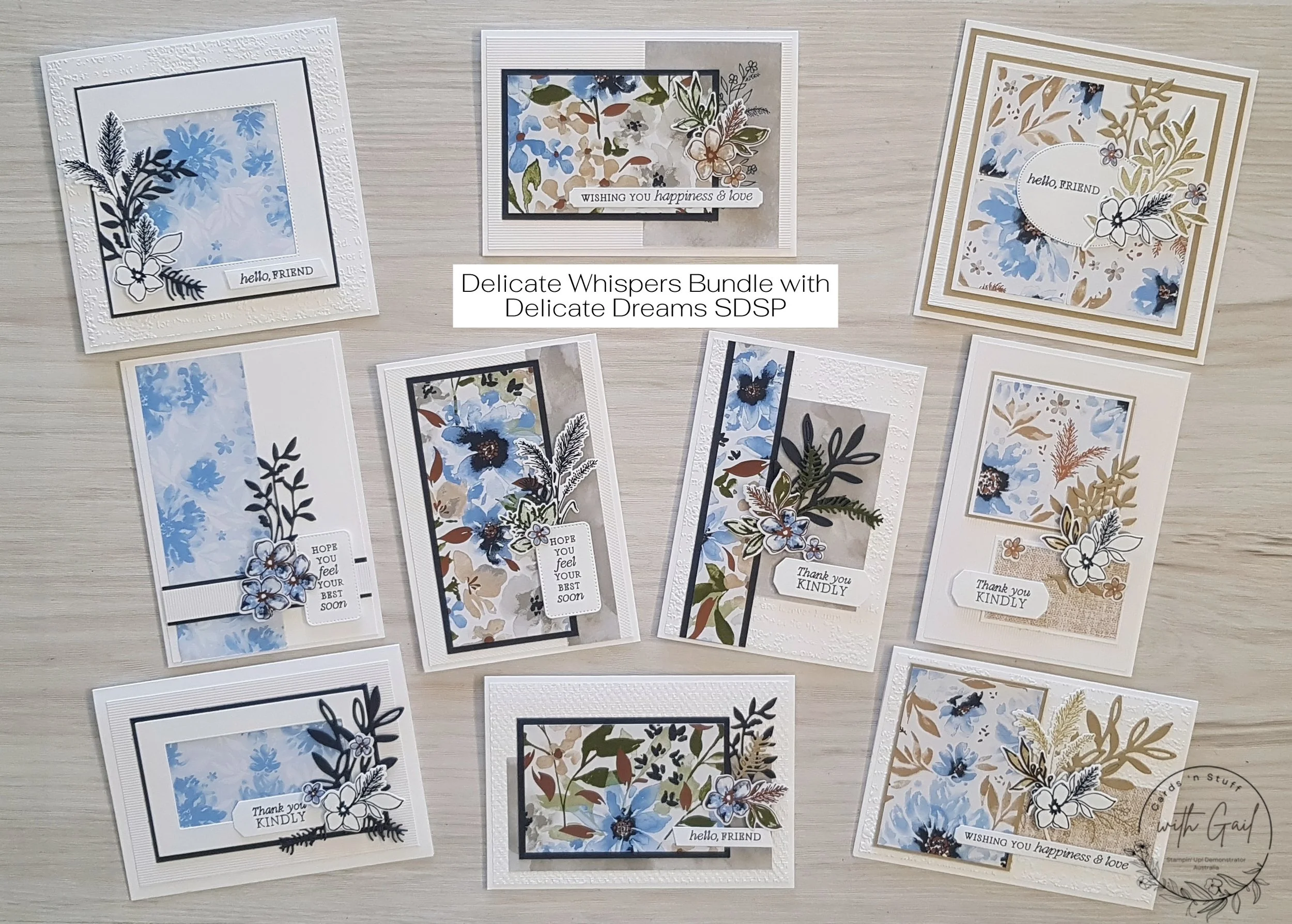 Delicate Dreams Specialty Designer Series Paper Cards