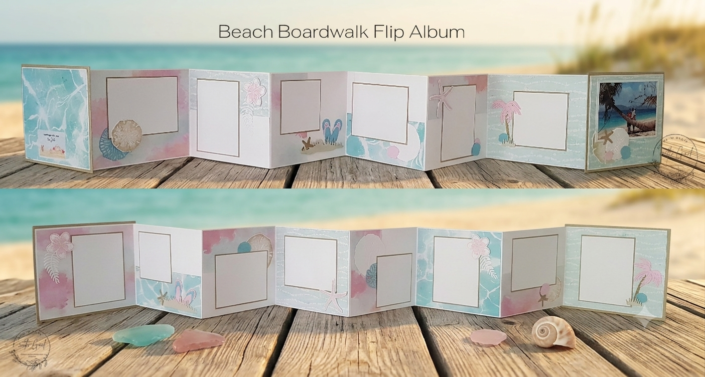 Beach Boardwalk Flip Album Open.png
