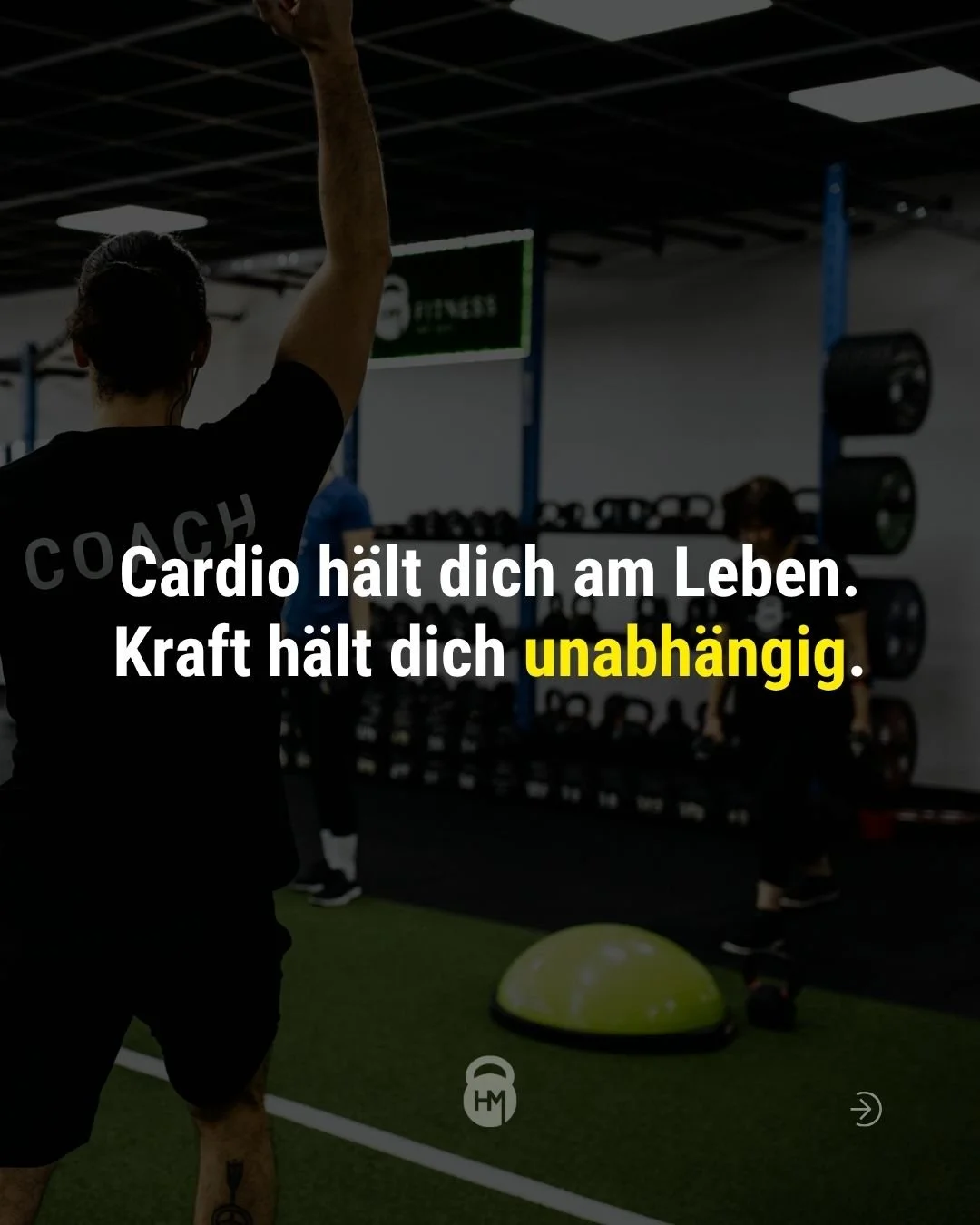 Unabh&auml;ngigkeit ist trainierbar. 🔥

Mit 80 alleine duschen, einkaufen, leben &mdash;
das ist heute deine Entscheidung.

Was dich sp&auml;ter unabh&auml;ngig h&auml;lt:
✅ Beinkraft (aus Stuhl aufstehen)
✅ Griffkraft (T&uuml;ren, Gl&auml;ser, Beut