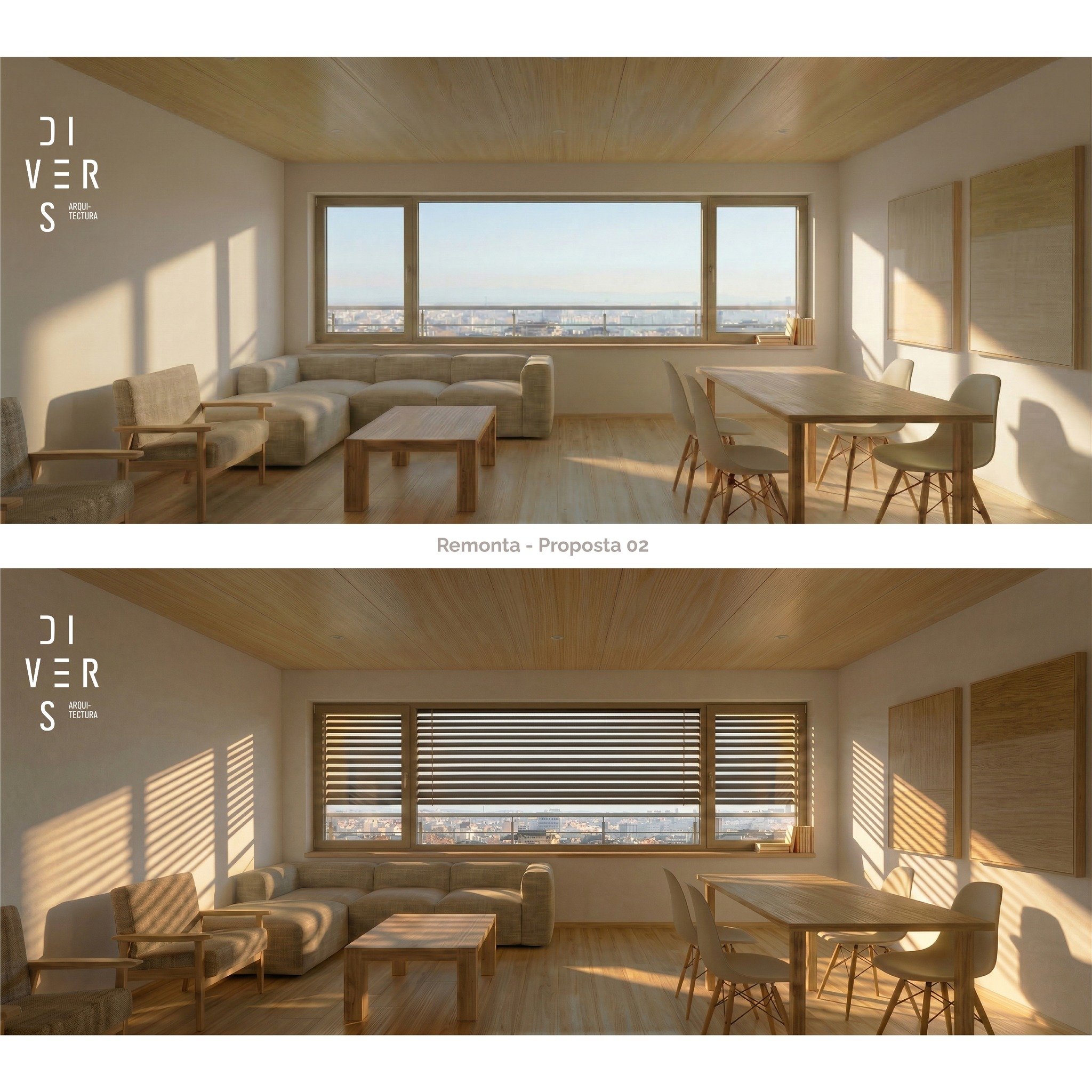 Remonta a Barcelona: visualitzaci&oacute; arquitect&ograve;nica del living de la proposta 02.

Projecte de 148 m&sup2; de superf&iacute;cie constru&iuml;da total.

_________

Remonta en Barcelona: visualizaci&oacute;n arquitect&oacute;nica del living