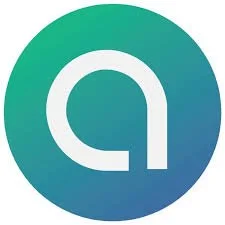 Large 'A', logo for Animas Centre for coaching, where leadership coach Bianca Spruit trained