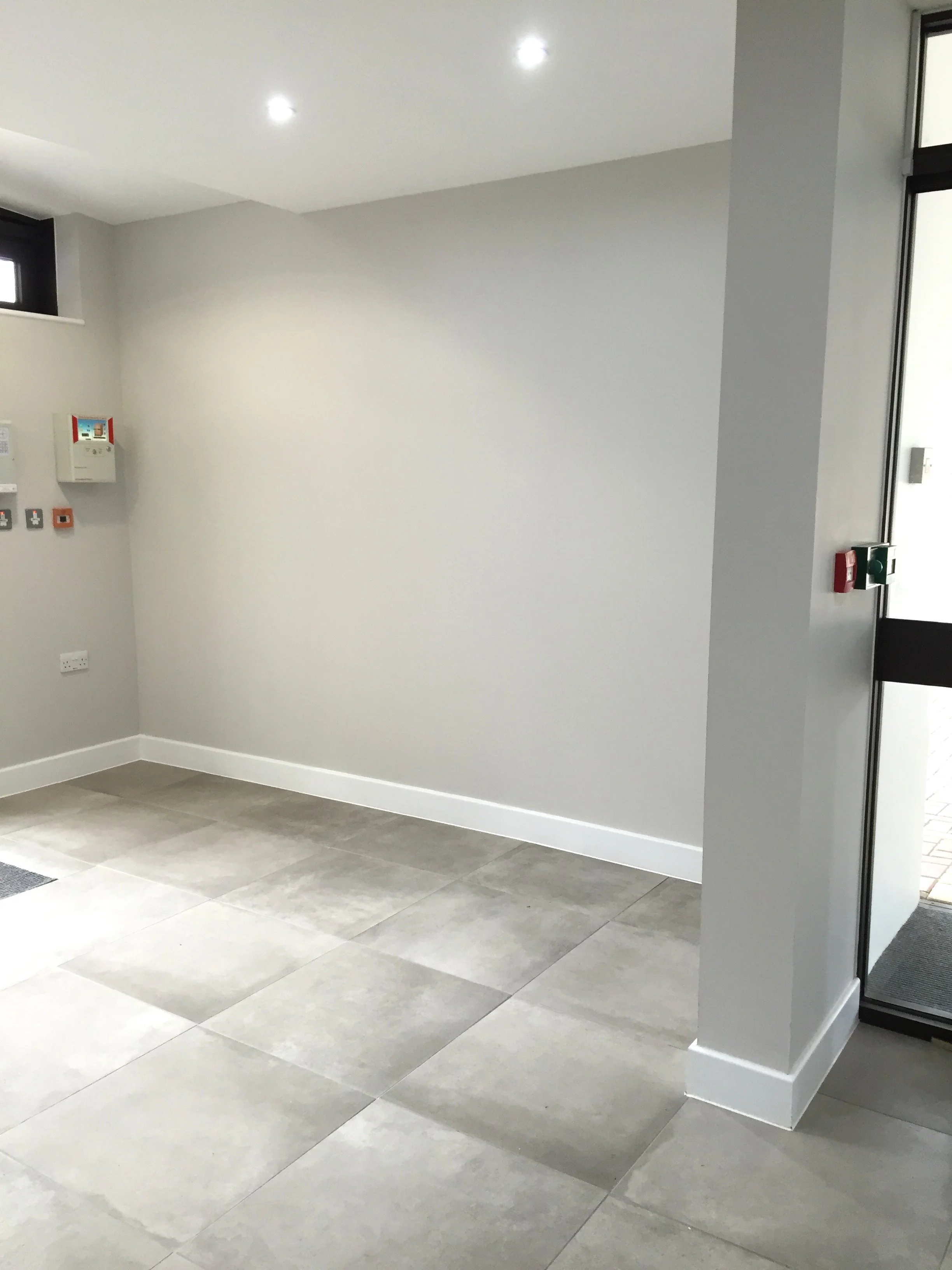 The Space -  Property (Flats Lobby area). Location: Cathedral Road, Cardiff, Wales, United Kingdom.