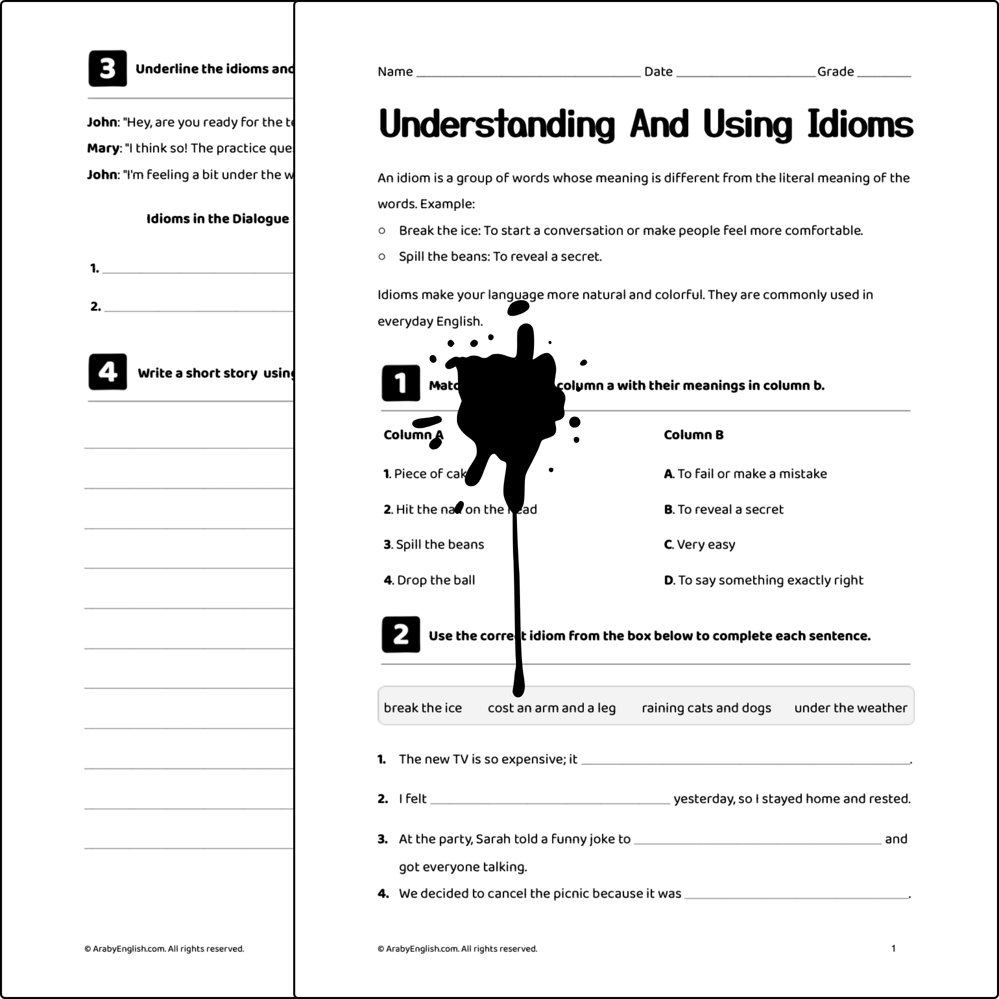 Understanding and Using Idioms