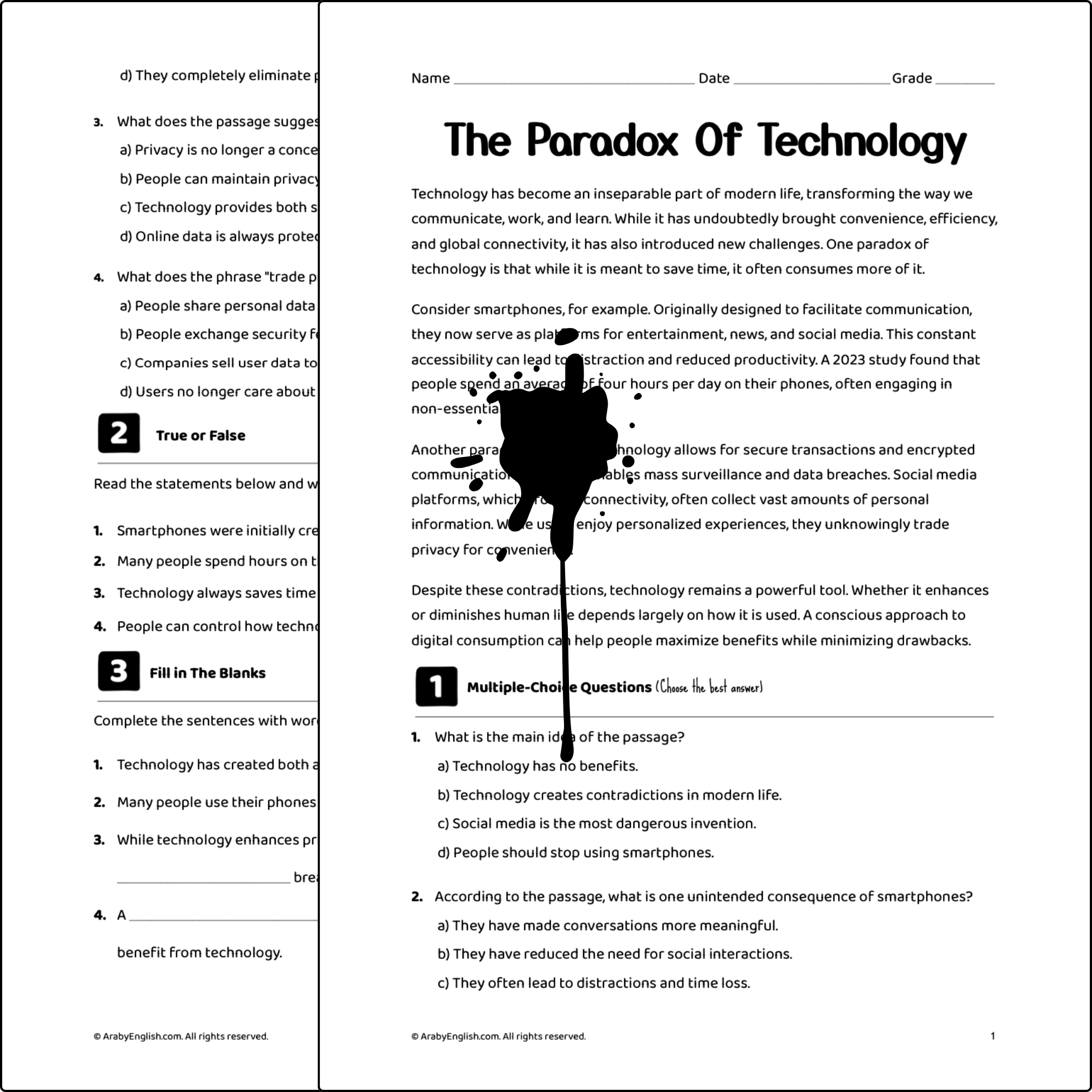 The Paradox of Technology