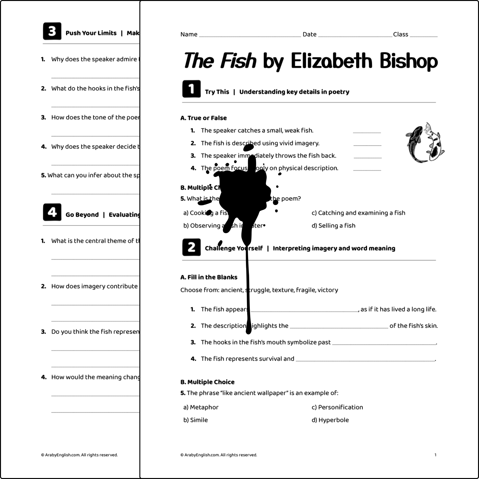The Fish by Elizabeth Bishop