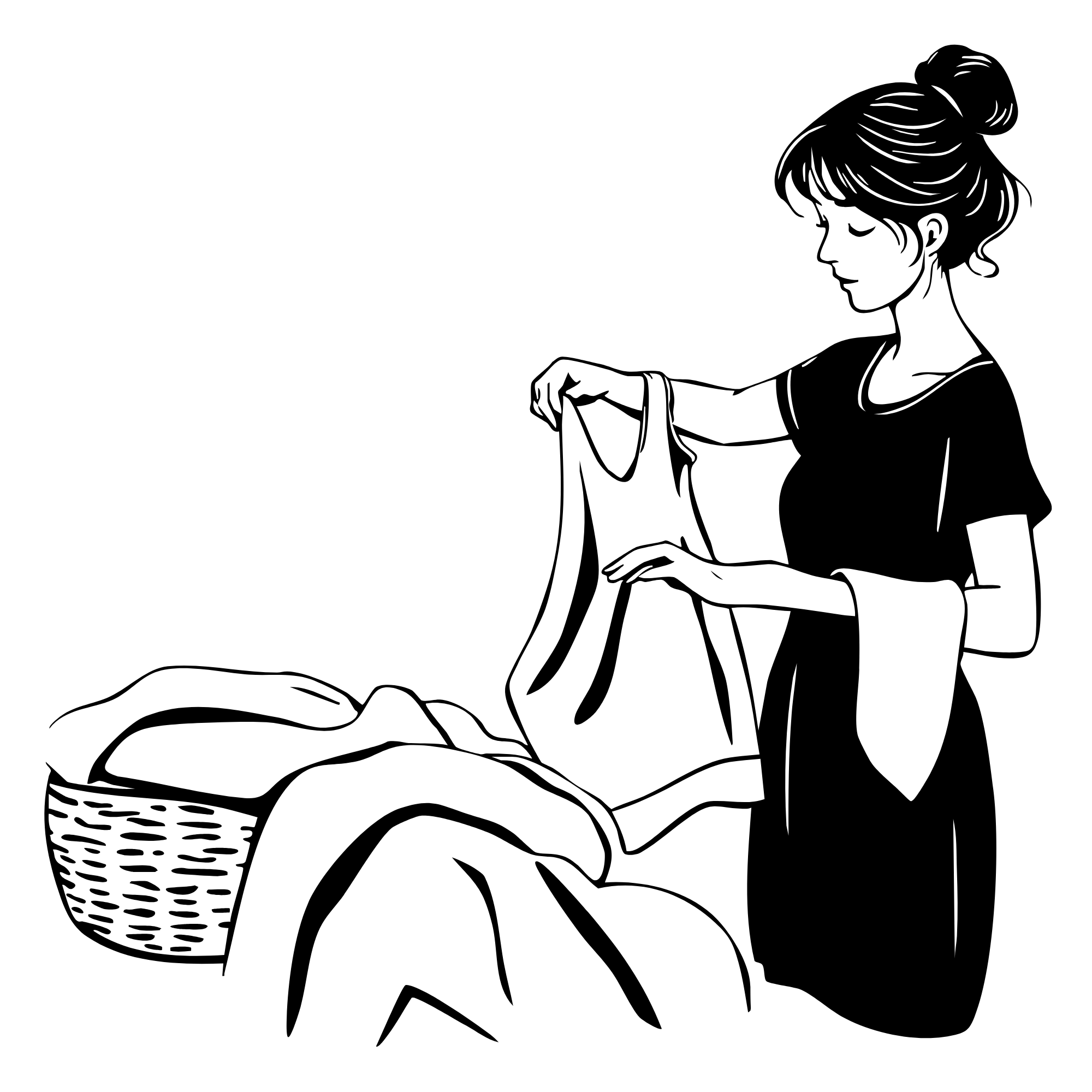 Reading Worksheet: Analyzing The Washwoman by Isaac Bashevis Singer