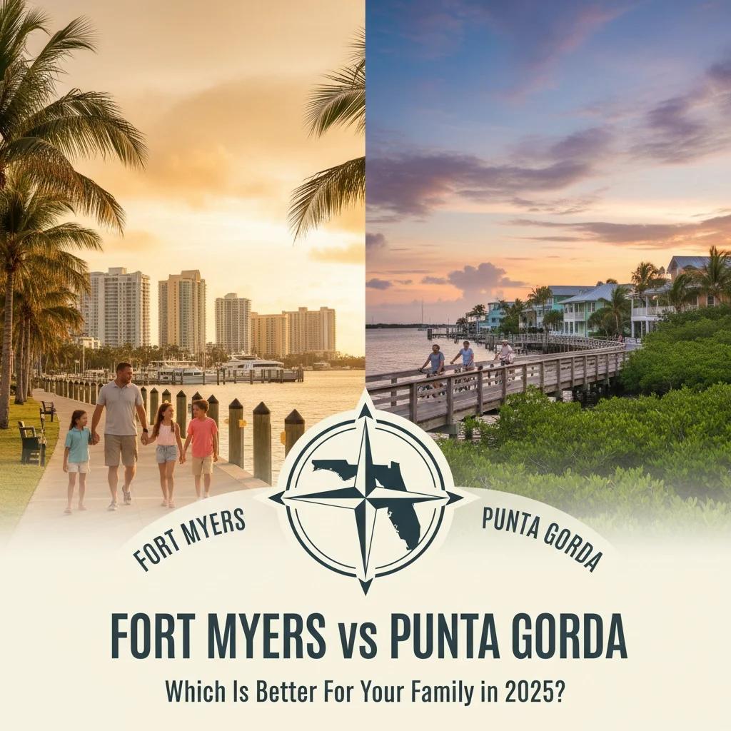 Fort Myers vs Punta Gorda: Which Is Better For Your Family in 2025?