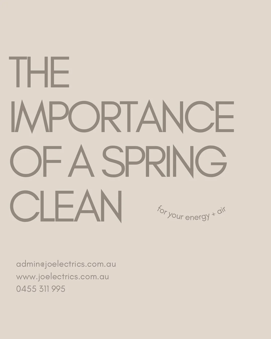 Get in touch to chat about our Spring Refresh Special we&rsquo;re currently offering 🌷