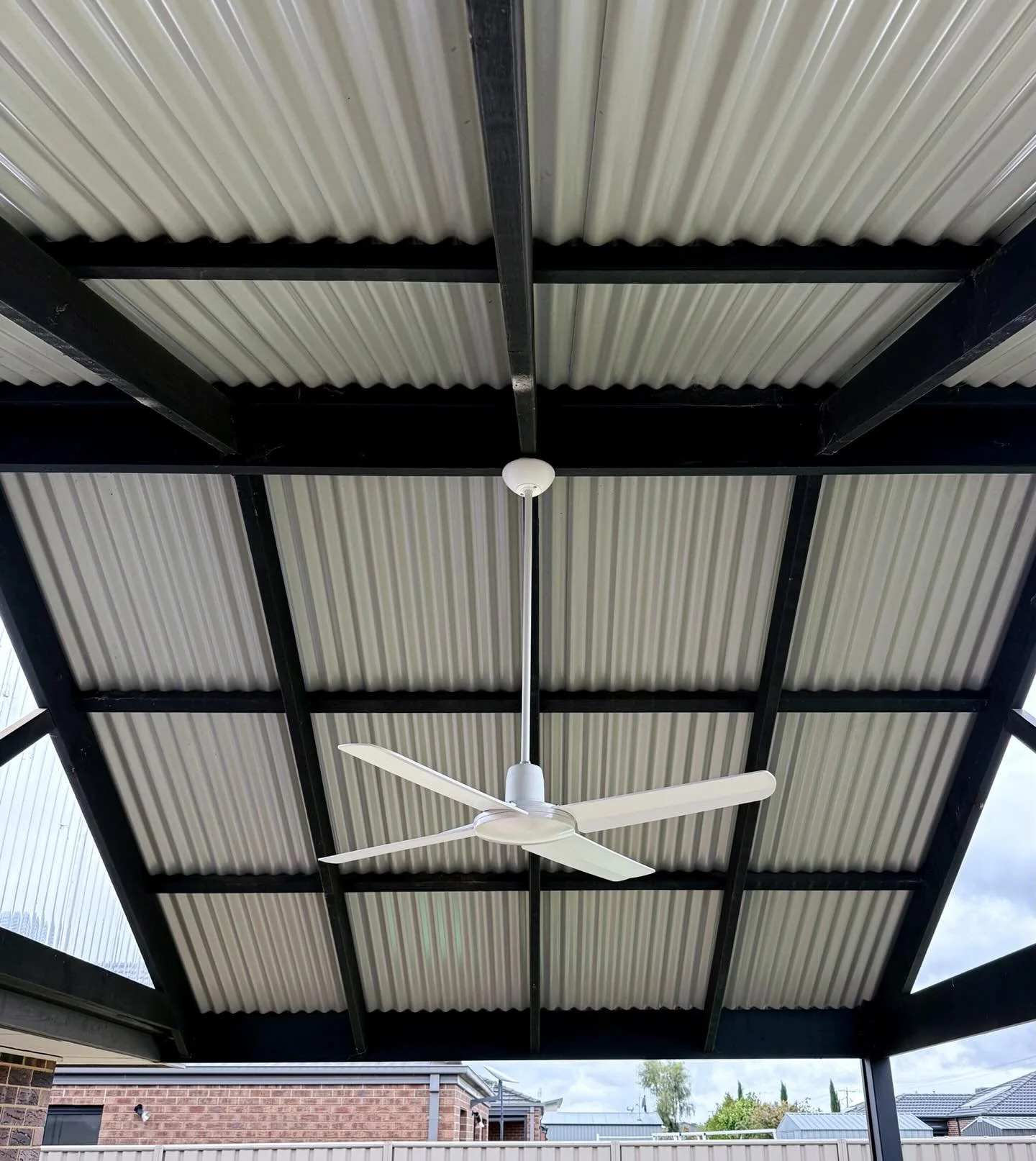 another outdoor fan installed by joel 🪭