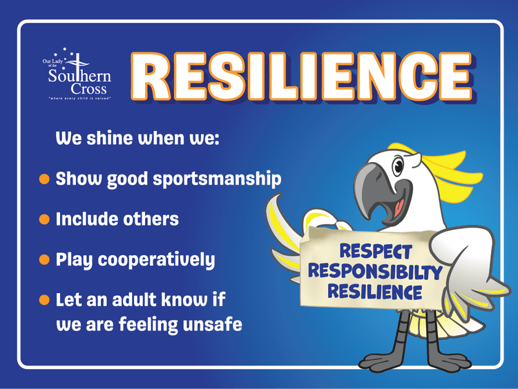Responsibility and resilience PBL sign sample artwork