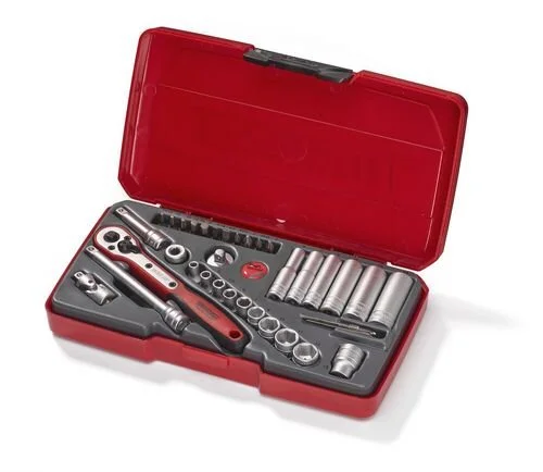 Tool socket set 1/4" 6 pt 36 Pieces T1436 (SALE PRICE)