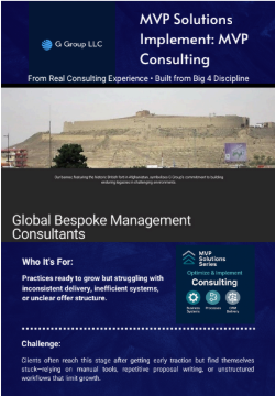 MVP Consulting: Build a Repeatable Consulting Operating Model
