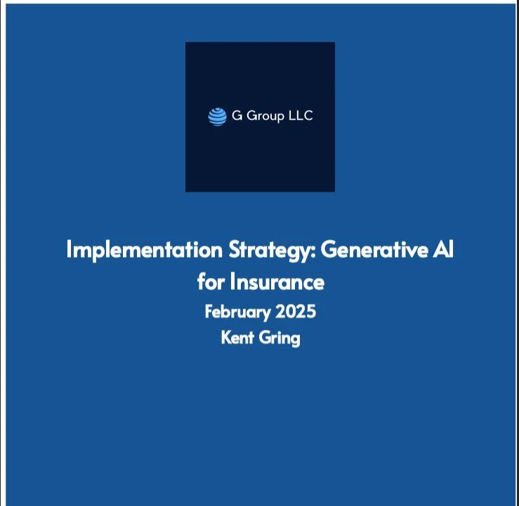 SEO Description:
Explore a structured AI implementation strategy for the insurance sector, focusing on Generative AI applications in claims processing, policy management, and risk analysis. This white paper outlines a phased roadmap, key success fact