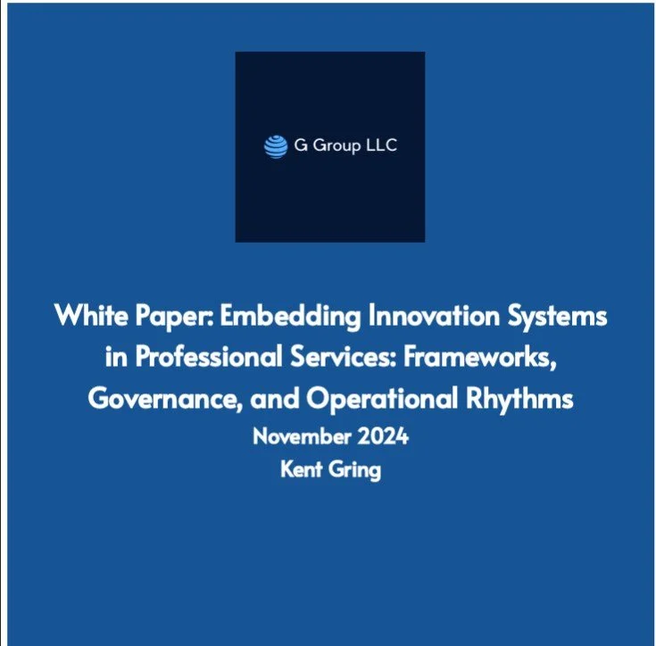 Discover how IP law firms can thrive in an evolving landscape with our white paper, Embedding Innovation Systems in Professional Services: Frameworks, Governance, and Operational Rhythms. Explore actionable strategies, real-world case studies, and th