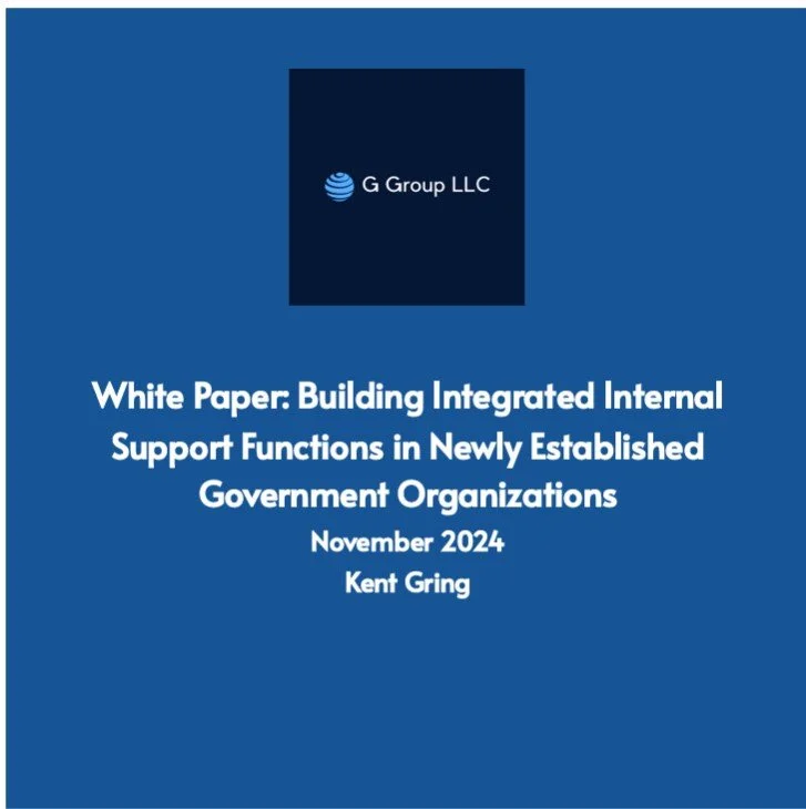 Discover a structured approach to building efficient, compliant, and strategically aligned internal support functions in newly established government entities. This guide explores essential areas like HR, Finance, IT, and Strategy Planning, with acti