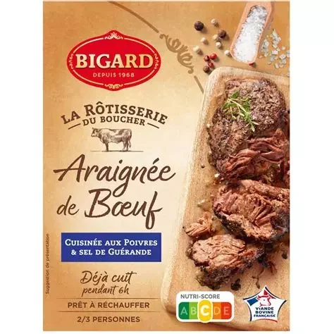 Bigard - Araignée de boeuf aux poivres 2/3 personnes