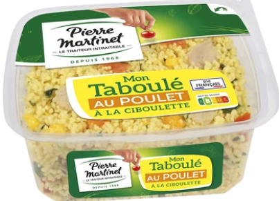 Taboulé au poulet PIERRE MARTINET, 300g