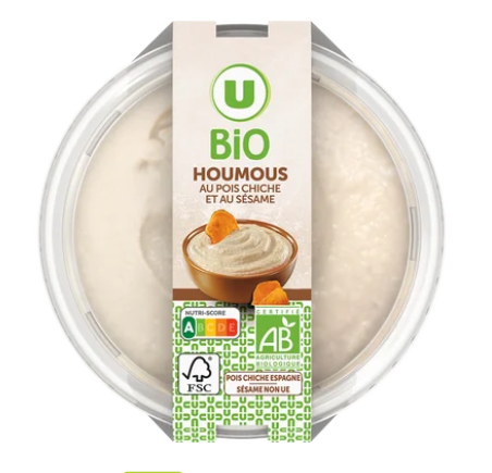 U BIO Houmous 160g