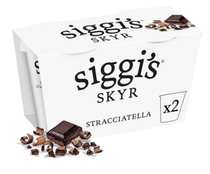 Skyr stracciatella 3% MG SIGGI'S - 2x140g