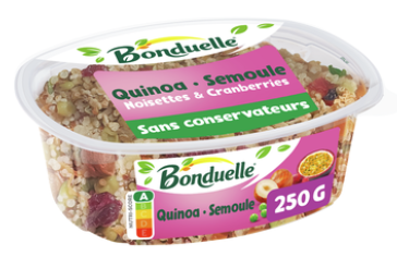 Quinoa, blé et noisettes 250g