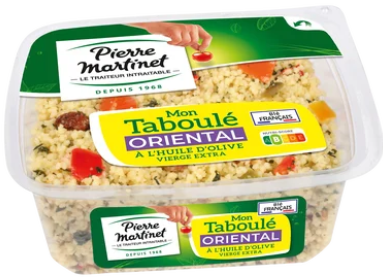 Taboulé oriental à l'huile d'olive vierge extra PIERRE MARTINET, 310g