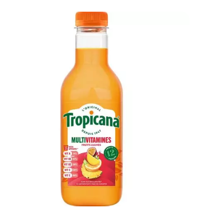 Jus multifruits frais TROPICANA